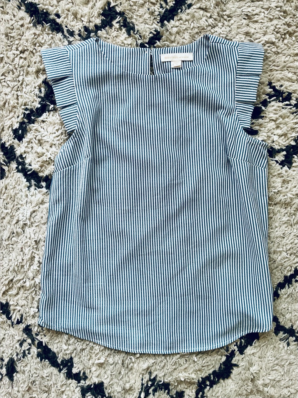 Monteau Ruffle Blouse